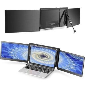 NWT JOYREAL OFIYAA PORTABLE DOUBLE 12” MONITOR FOR MACBOOK